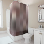 Mooie abstracte, verticale, bruine achtergrond met douchegordijn (In situ)