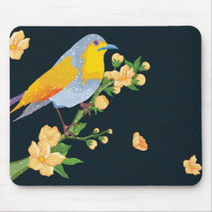 Mooie Abstracte vogelmuis Muismat