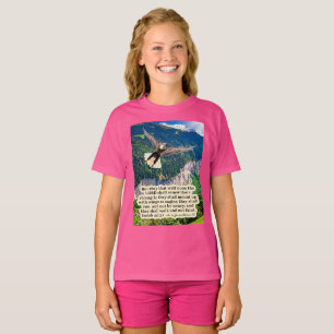Mooie adelaar Schrift Jesaja 40:31 T-shirt