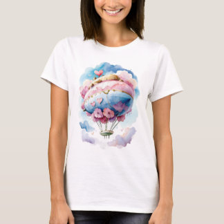 Mooie aerostaat t-shirt