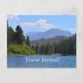 mooie afbeelding afgestudeerden uitnodiging briefkaart (Voorkant)