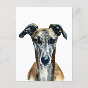 Mooie afbeelding van de Broedle Greyhound Briefkaart