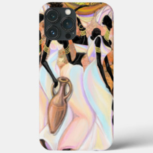 Mooie Afrikaanse dames met moderne kunststijl schi iPhone 13 Pro Max Hoesje