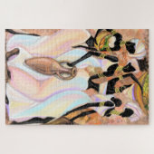 Mooie Afrikaanse dames - moderne stijl - schildere Legpuzzel (Horizontaal)