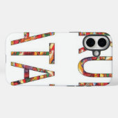 Mooie Afrikaanse  kleuren Hakuna Matata Art Case-Mate iPhone Case (Achterkant (horizontaal))