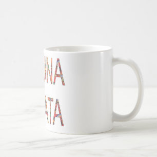 Mooie Afrikaanse  kleuren Hakuna Matata Art Koffiemok