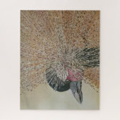 Mooie Afrikaanse Kraanvogel Legpuzzel (Verticaal)