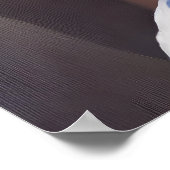 Mooie Afrikaanse vrouw Poster (Hoek)