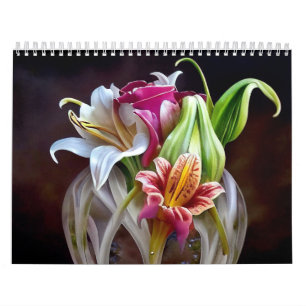 Mooie AI Afbeeldingen King Protea Lilies Kalender