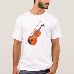 Mooie altviool muziekinstrument t-shirt
