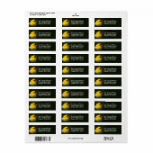 Mooie Amerikaanse Goldfinch Songbird Etiket (Full Sheet)