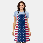 Mooie Amerikaanse mam Schort (Gedragen)