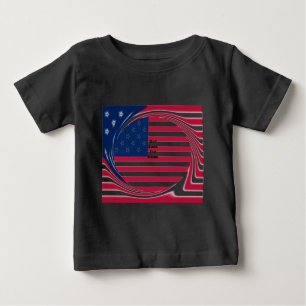Mooie Amerikaanse vlag God zegene ons huis