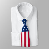 Mooie Amerikaanse vlag - Pride USA Stropdas (Gebonden)