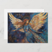 Mooie Angel Collage Briefkaart (Voorkant / Achterkant)