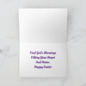 Mooie  Angels Paas Kaart (Binnen)