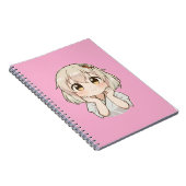 Mooie Anime Meisjes Notitieboek – Terug Naar Schoo (Rechterzijde)