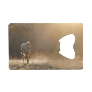 Mooie Appaloosa in Golden Sunlight Bottle Open Kredietkaart Flessenopener
