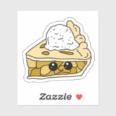 Mooie Apple Pie Cartoon Sticker (Vel)