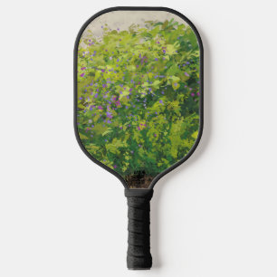 Mooie Aquarel Bloemstruik Grafische Kunst Schilder Pickleball Paddle