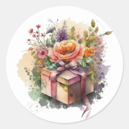 Mooie Aquarel Stickers