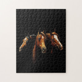 Mooie Arabische paarden Puzzle Legpuzzel