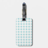 Mooie Argyle Bagagelabel (Achterkant verticaal)