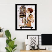 Mooie Art Deco-afdrukken Poster (Thuiskantoor)