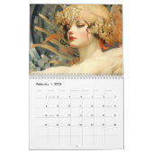 Mooie Art Deco brullende jaren 20 Kalender (Feb 2026)