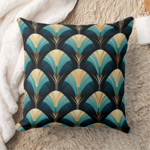 Mooie Art Deco Fan Style Kussen