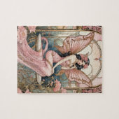 Mooie Art Nouveau Fairy Legpuzzel (Horizontaal)