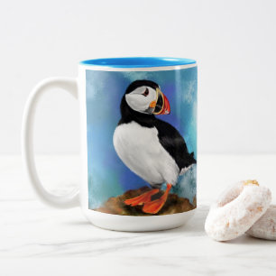 Mooie Atlantische Puffin Bird Coffee Mok