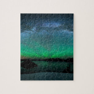 Mooie Aurora Borealis/noordelijke lichten Legpuzzel
