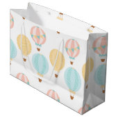 Mooie Baby ballonnen Large Cadeauzakje (Voorkant Gekanteld)