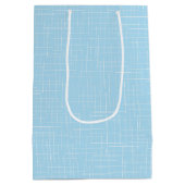 Mooie baby Blue Baby shower Medium Cadeauzakje (Achterkant)