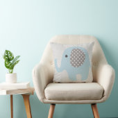 Mooie baby Blue Elephant Kussen (Stoel)