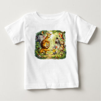 Mooie Baby Cartoon T-shirt – Lief Kinderen Grafisc