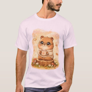 Mooie Baby Egel T-Shirt – Schattig Bosdier