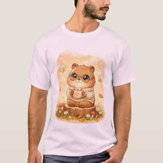 Mooie Baby Egel T-Shirt – Schattig Bosdier