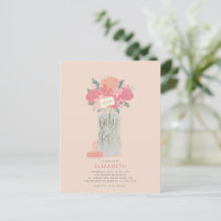 Mooie Baby flesjes en bloemen douche