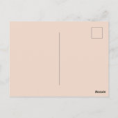 Mooie Baby flesjes en bloemen douche Briefkaart (Achterkant)