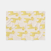 Mooie Baby Giraffe Fleece Deken (Voorkant (Horizontaal))