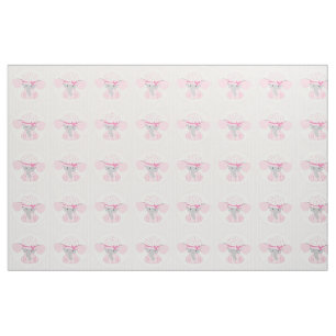 Mooie baby Girl Pink Elephant Stof