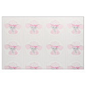 Mooie baby Girl Pink Elephant Stof (Fat Quarter)