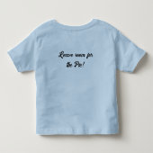 Mooie babykalkoen T-shirt (Achterkant)