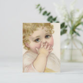 Mooie baby's  illustratie briefkaart (Staand voorkant)