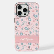 Mooie babyverpleegster telefoonhoes | Gepersonalis