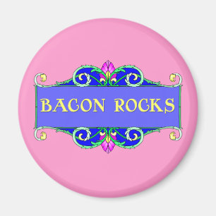 Mooie Bacon! Bacon Rocks. Magneet