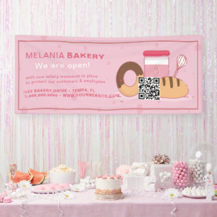 Mooie Bakkerij Banners met QR Code   