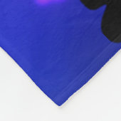 Mooie Ballerina met drijvende harten Fleece Deken (Hoek)